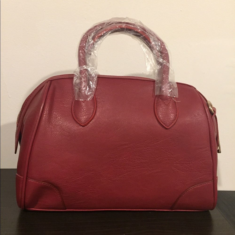 Large Burgundy Handbag